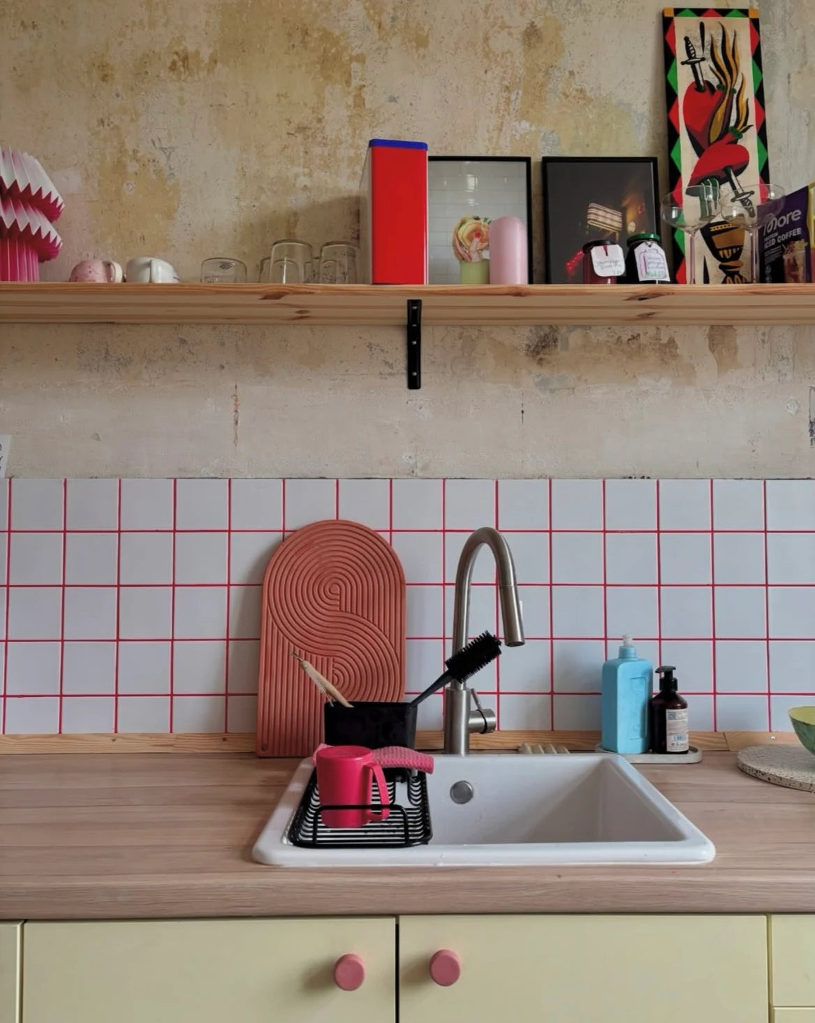 Fugenfarbe Bold Rouge