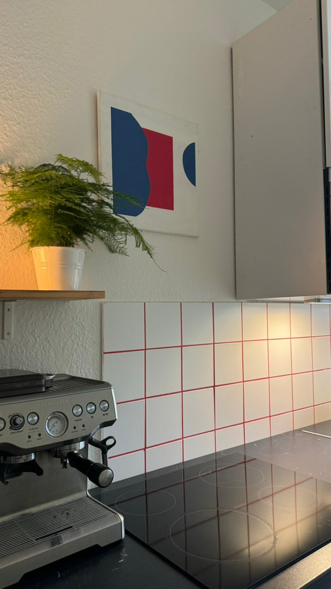 grout color Bold Rouge