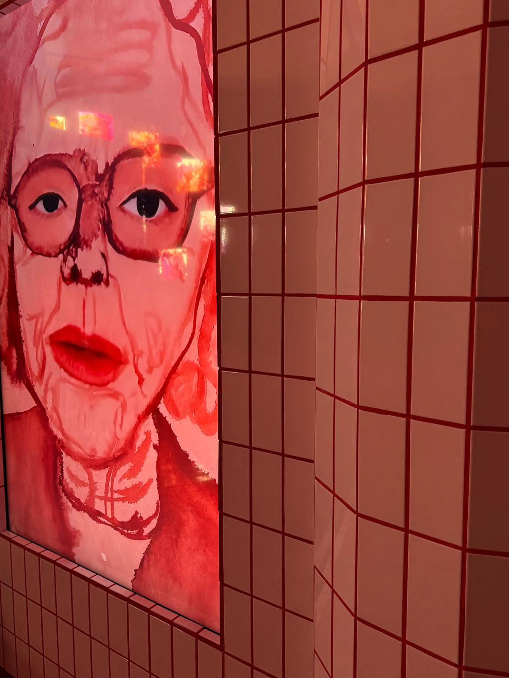 grout color Bold Rouge