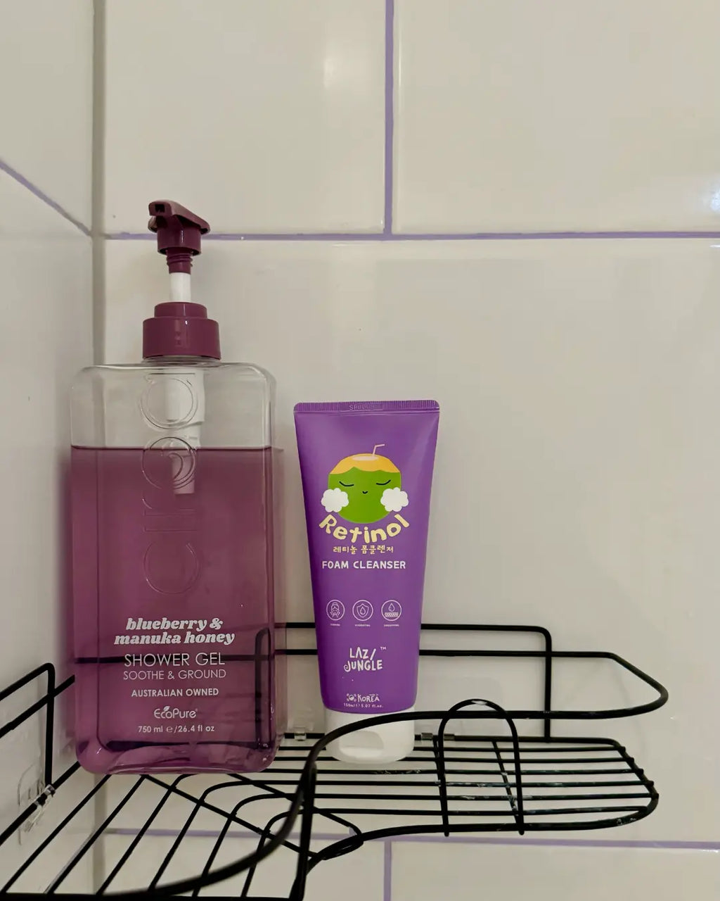 grout color Lavender Dream