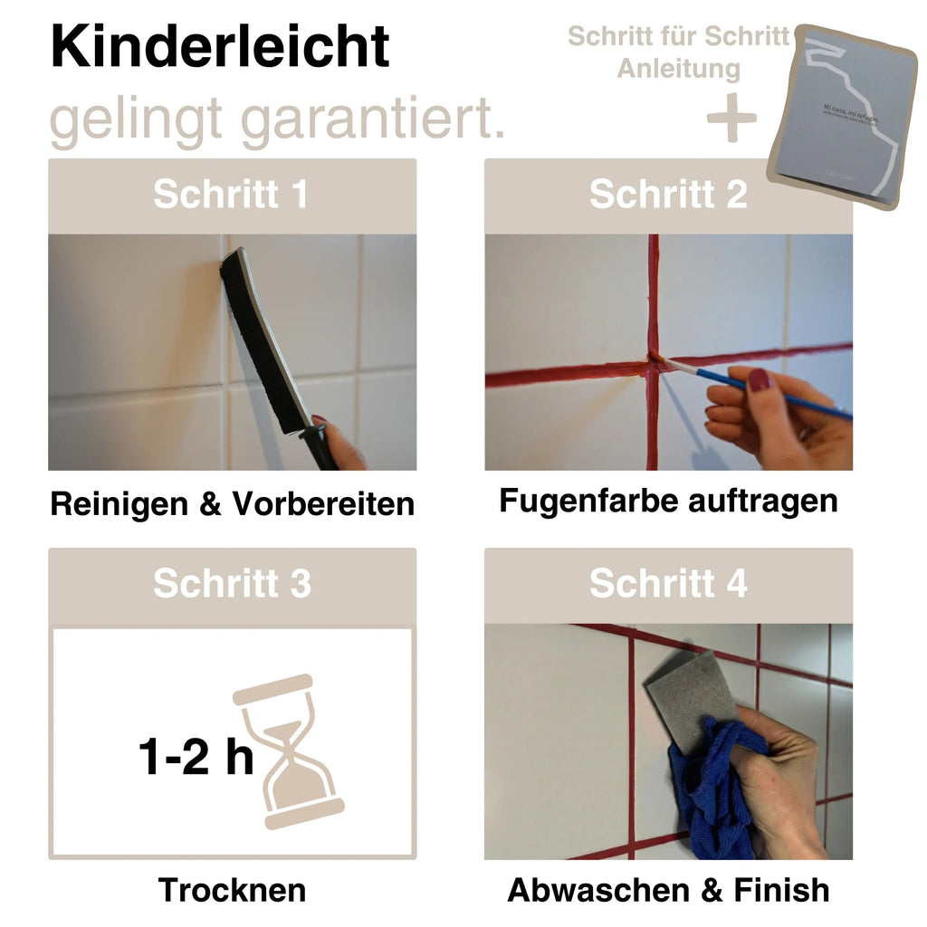 Fugenfarbe Bold Rouge - Cala Casa - CFF-007-BR-1