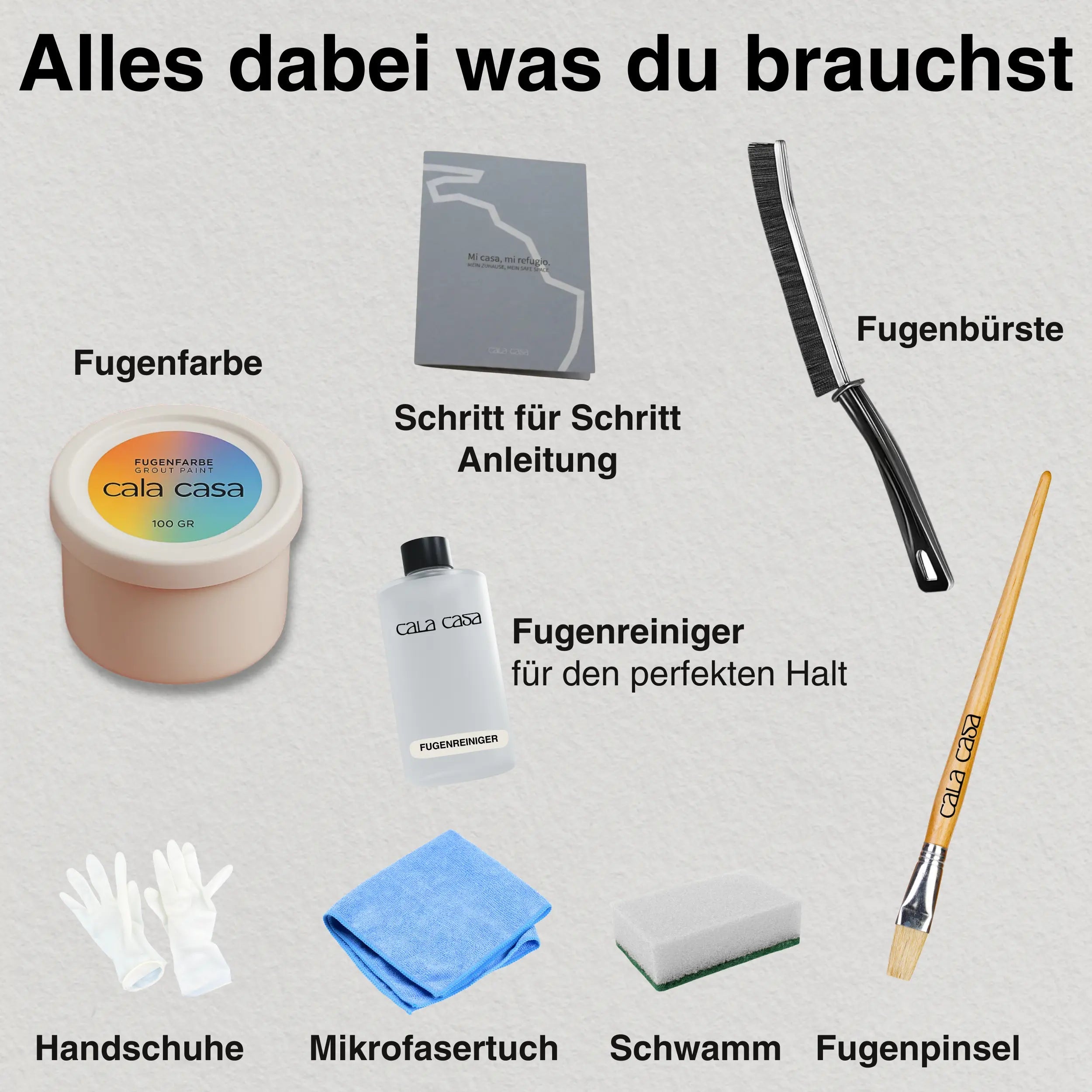 Fugenfarbe Electric Lime - Cala Casa - 