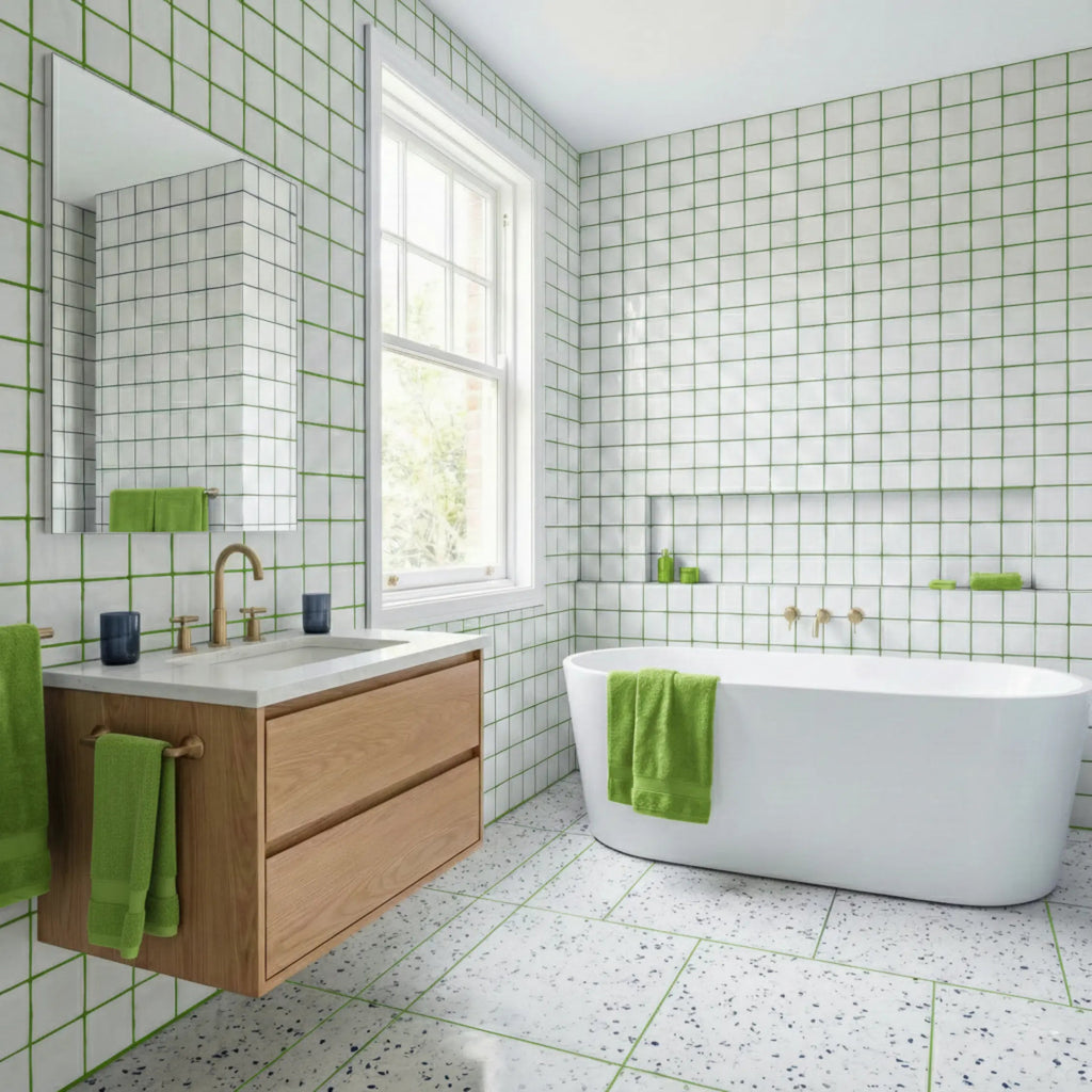 Fugenfarbe Electric Lime - Cala Casa - 