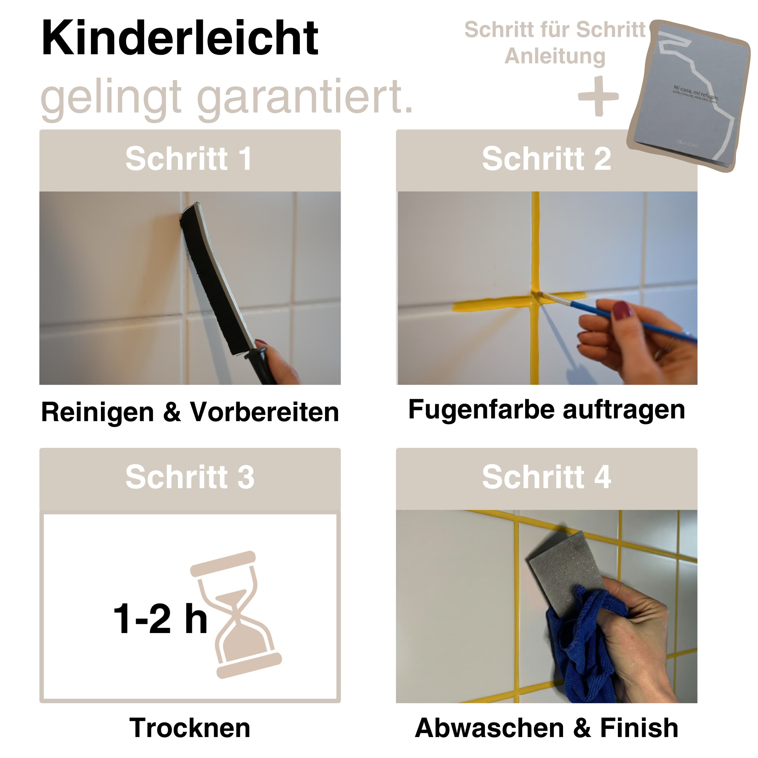Fugenfarbe Lemon Tree - Cala Casa - CFF-020-LT-1
