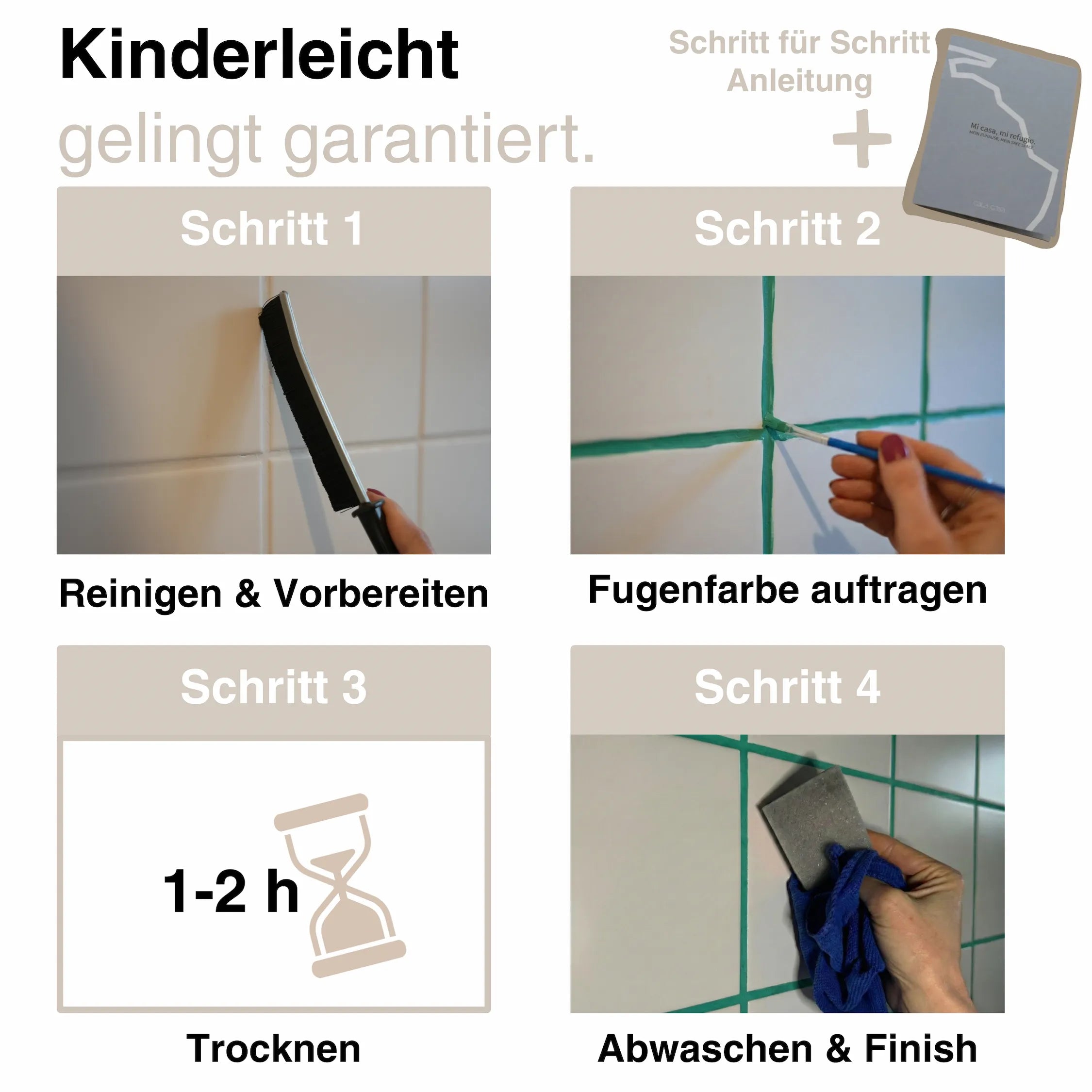 Fugenfarbe Mint Glow - Cala Casa - CFF-018-MG-1