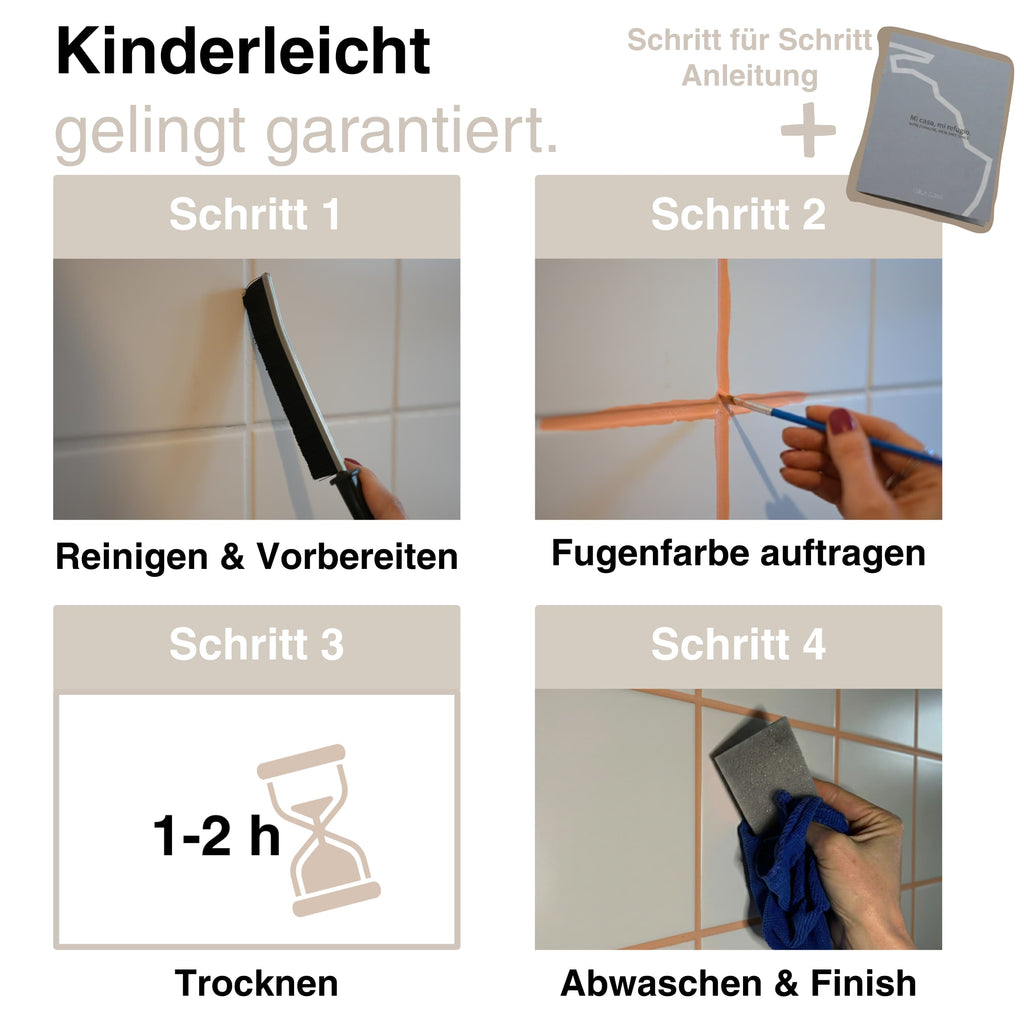 Fugenfarbe Peach Sorbet - Cala Casa - CFF-006-PS-1