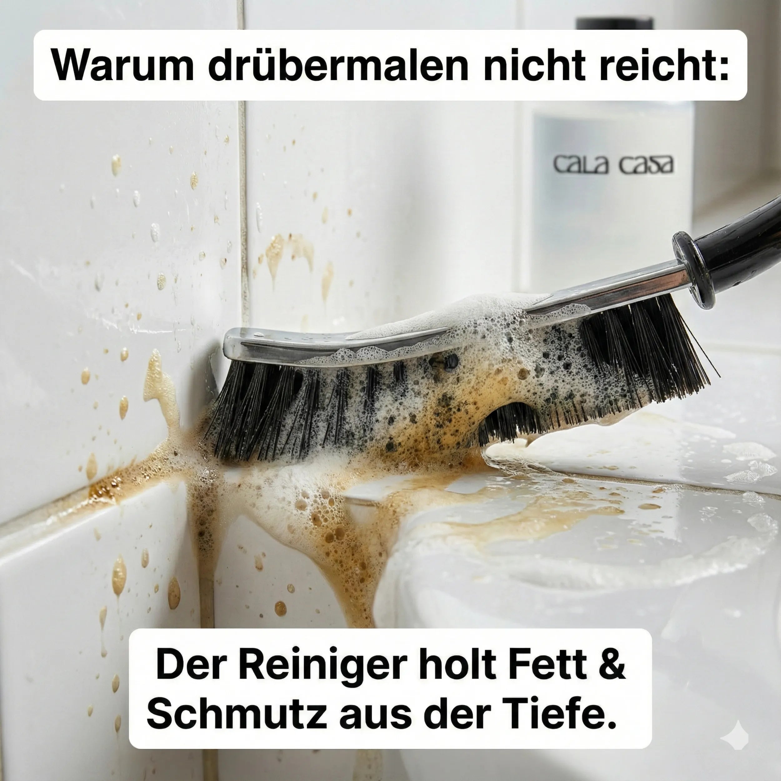 Fugensanierungs - System - (8 - tlg. Komplett - Set) - Cala Casa - Fugenreiniger ist wichtig für die Fugenhaftung